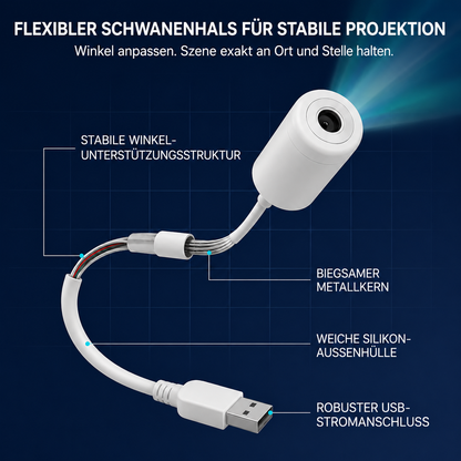🌌Comauo® 5D Mini-Sternenprojektor💡 — Dynamische Galaxiebeleuchtung für Schlafzimmer, Autos und entspannte Nächte 🔥