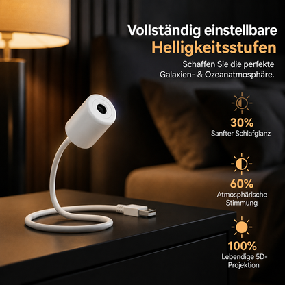 🌌Comauo® 5D Mini-Sternenprojektor💡 — Dynamische Galaxiebeleuchtung für Schlafzimmer, Autos und entspannte Nächte 🔥
